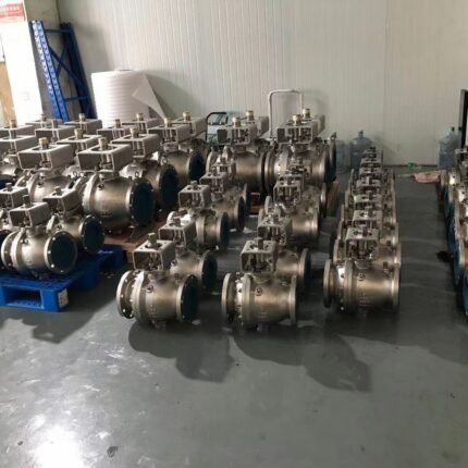 The PBQ340H manual side-mounted eccentric ball valve