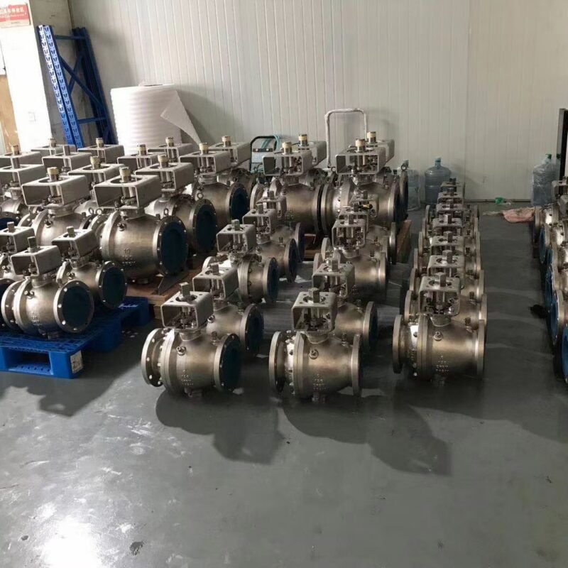 The PBQ340H manual side-mounted eccentric ball valve