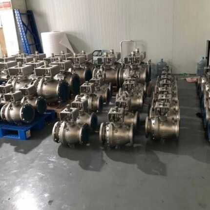 The PBQ340H manual side-mounted eccentric ball valve
