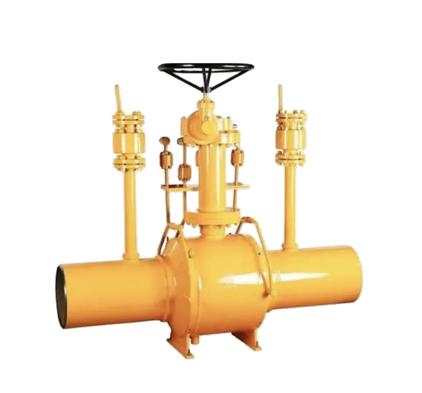 All-welded ball valve