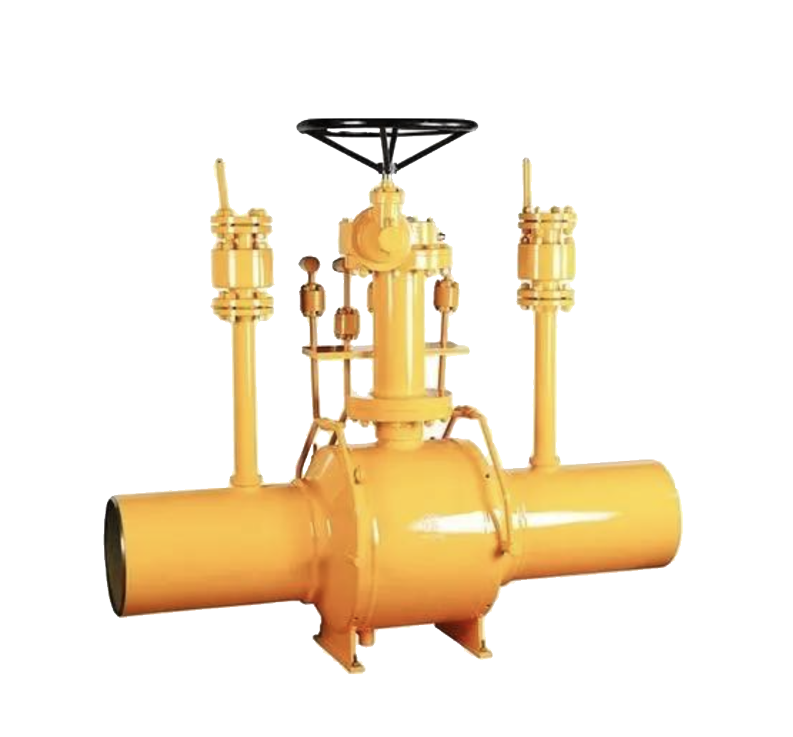 All-welded ball valve