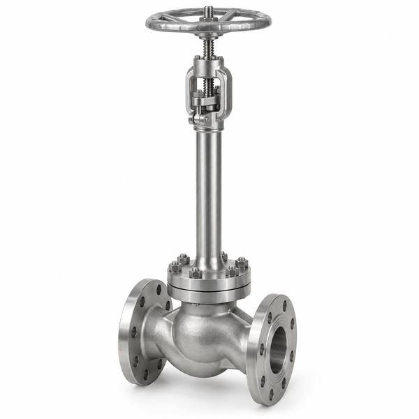 15365-cryogenic-globe-valve F316 Cryogenic Globe Valve with Extended Bonnet